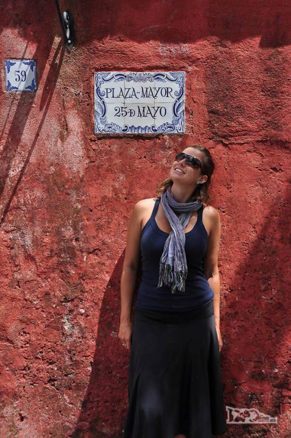 Passeando na parte histórica de Colonia del Sacramento, no sul do Uruguai